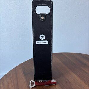Limited Edition Postmates Wine Holder x Cork Opener